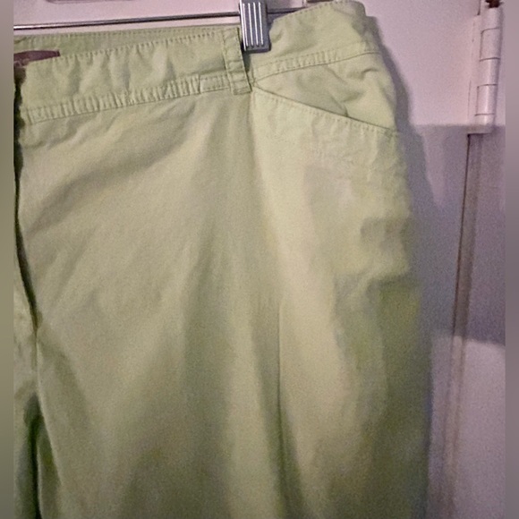 Chico’s Green Capris sz 3 (Chico’s sz XL (16)) - Picture 3 of 7